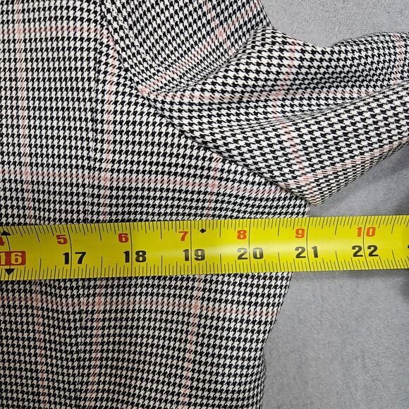 New BlackMilk Women's Blazer Sz 10 Austrailian Cosmic Lining Houndstooth - Picture 7 of 7